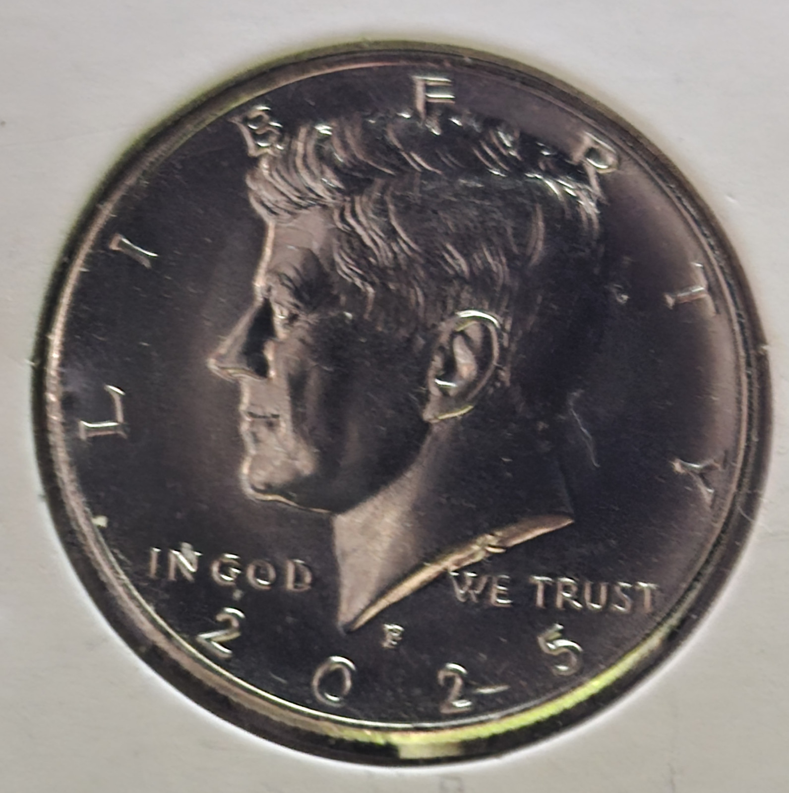 2025 Kennedy P Half Dollar - BU - Uncirculated