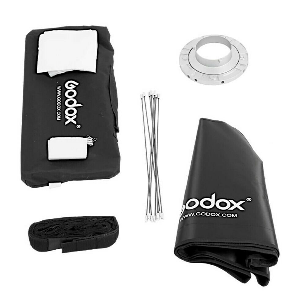 GODOX 95cm Octagon Bowens Mount Softbox With Grid For Studio Flash Strobe Light