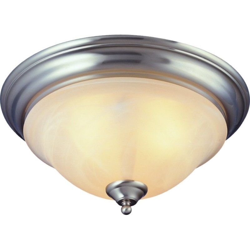 Boston Harbor BRT-ATE1013-SC Three Light Flush Mount Ceiling Fixture, 120 V, 60
