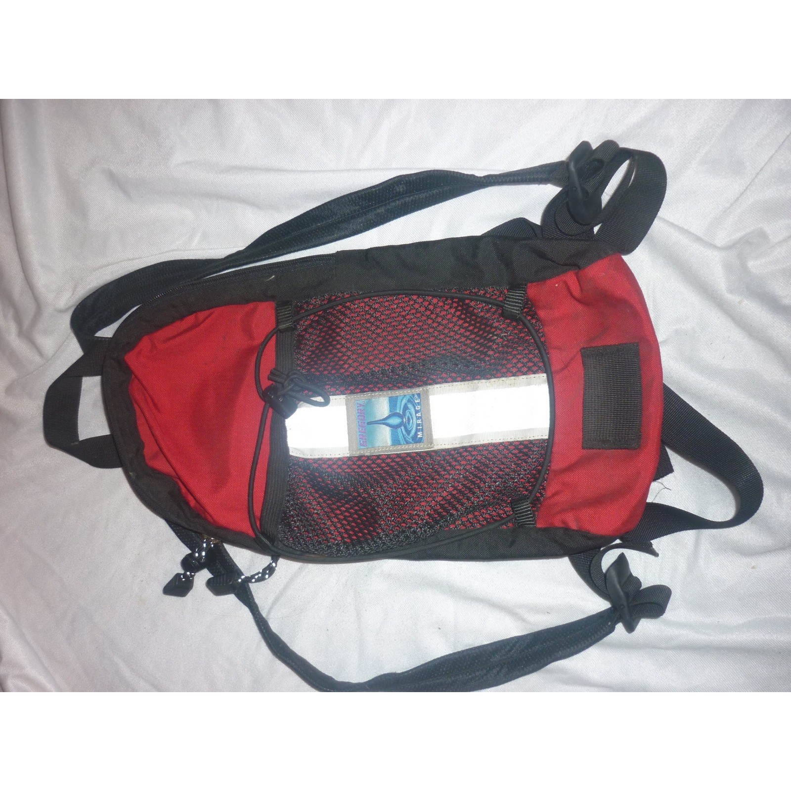 Gregory Mirage Hydration Pack Red Black Hiking Running Backpack Small Slim