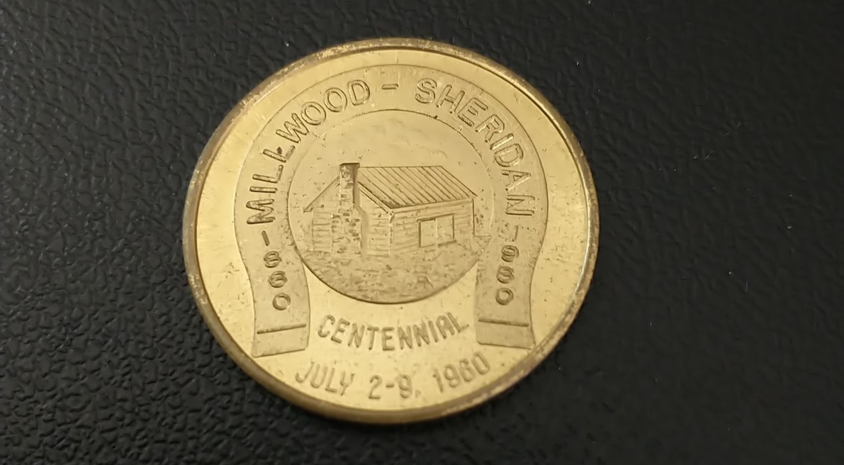 Millwood-Sheridan Indiana 50 Cents Trade Money