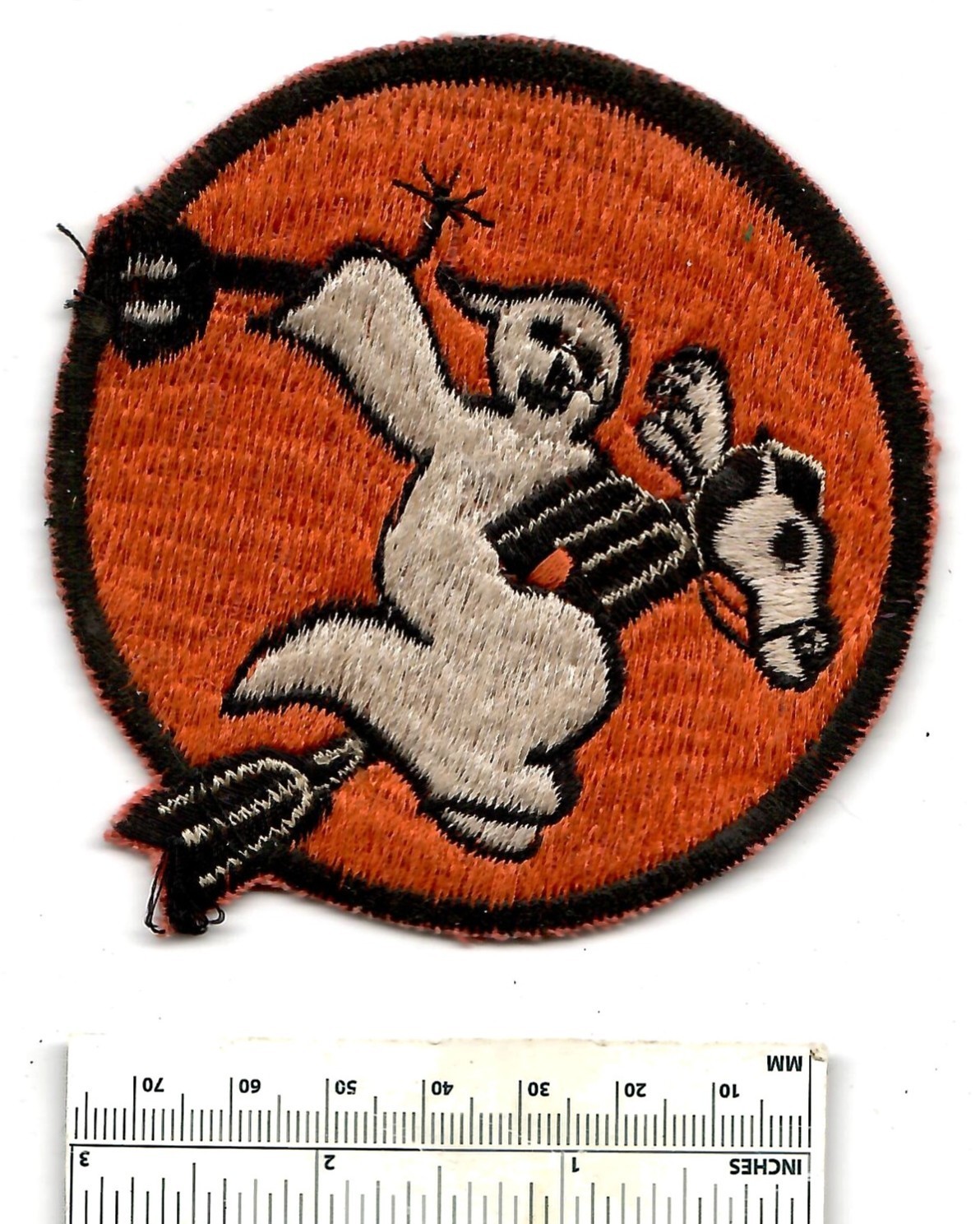 WW2 GALLOPING GHOST VB-86 Bomb Squadron WWII US Navy Shoulder Patch Cloth