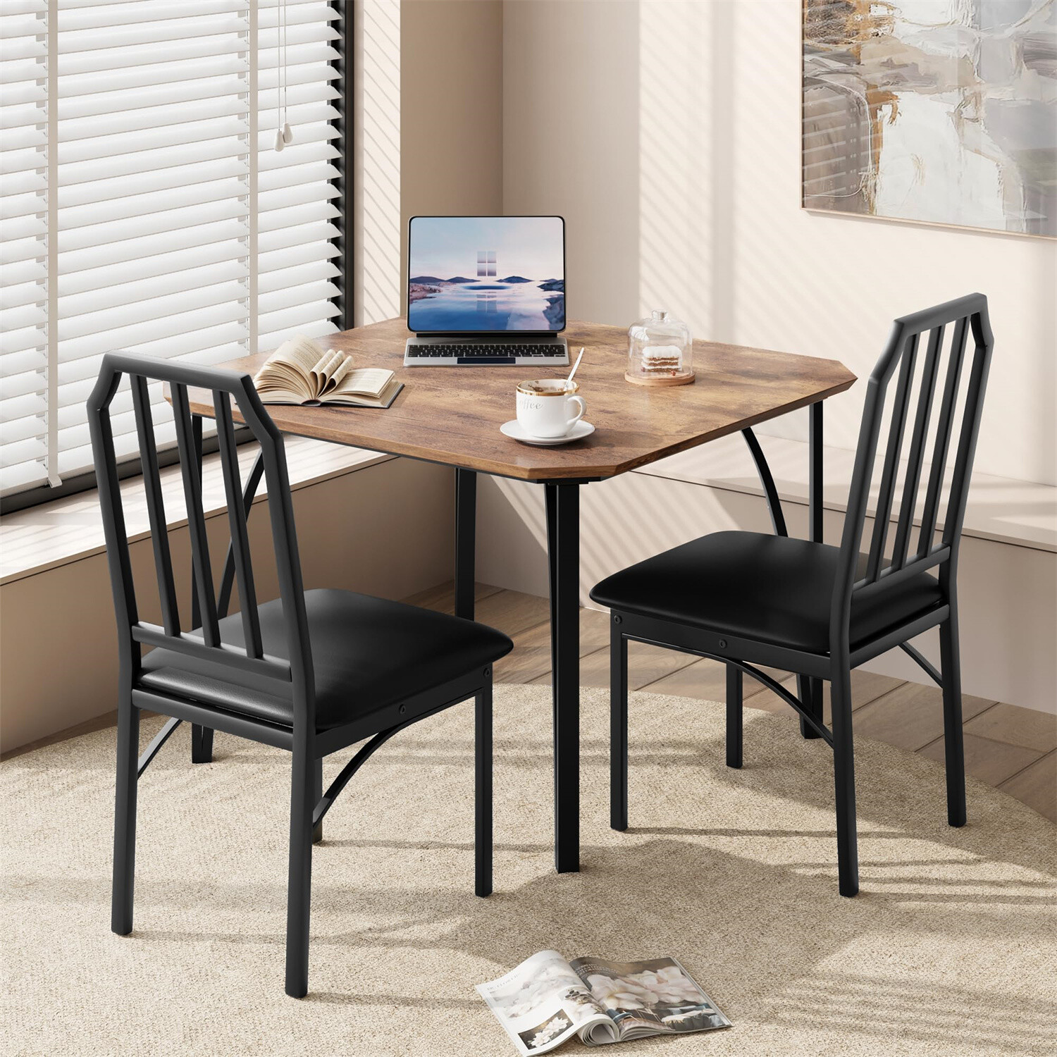 ✅Dining Room Table Set for 2 Kitchen Table and Chairs for Kitchen Dining Room NE