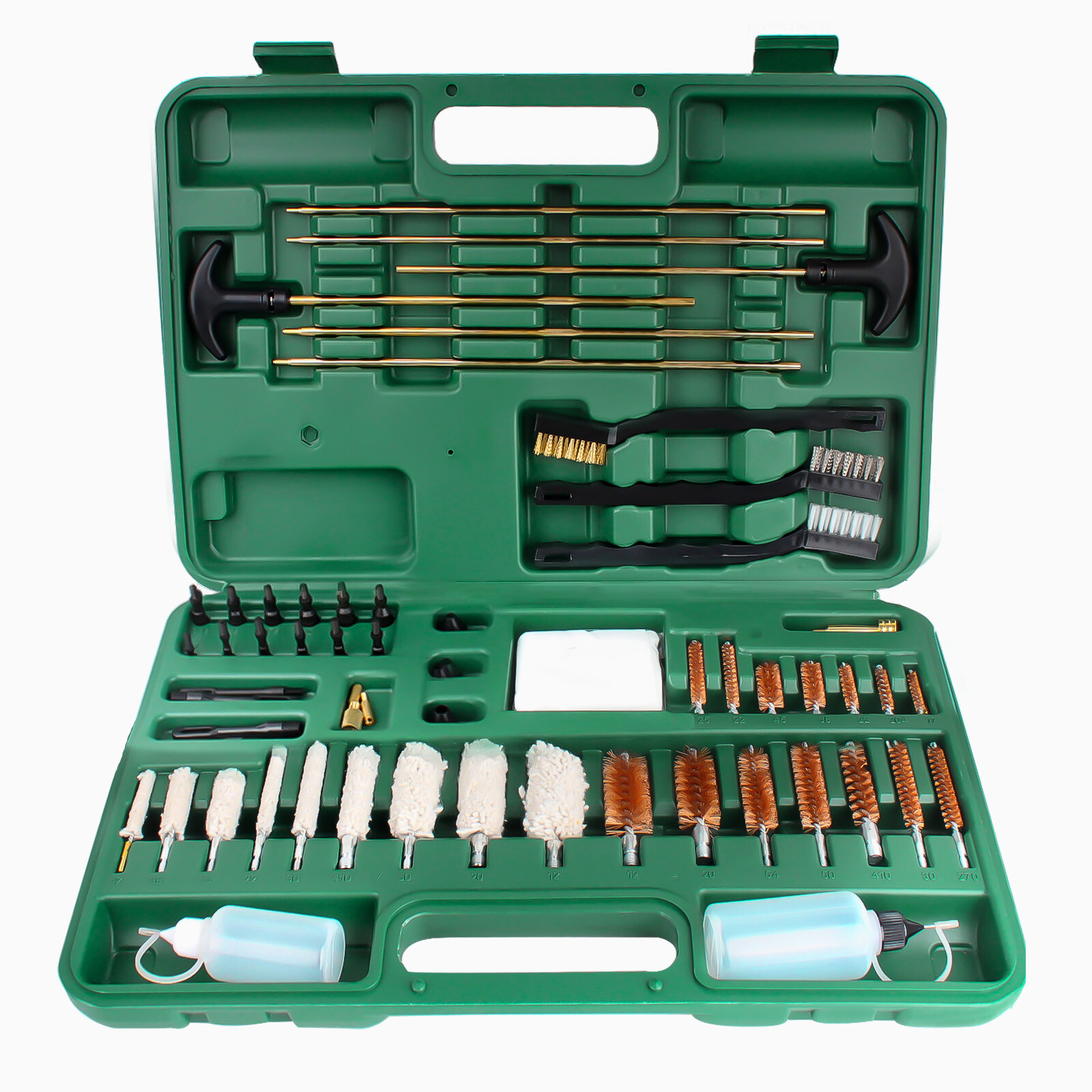 New Universal Gun Rifle Pistol Handgun Shotgun Firearm Cleaning Kit Set w/Case