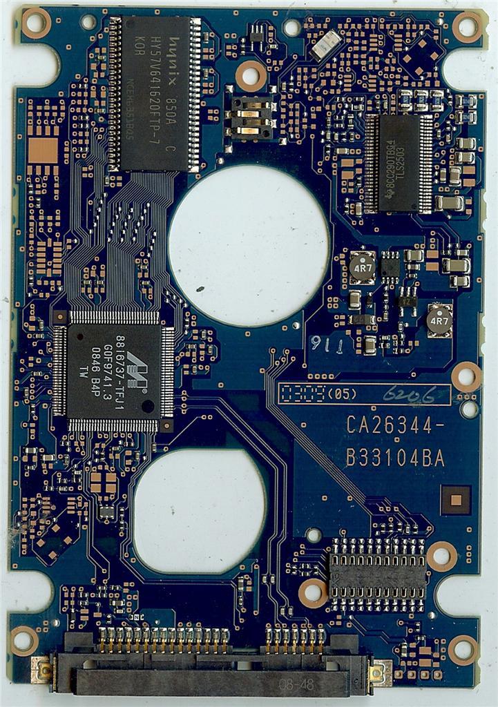 FUJITSU MHZ2250BH G1 250GB SATA HARD DRIVE PCB BOARD ONLY FW: 0040020C