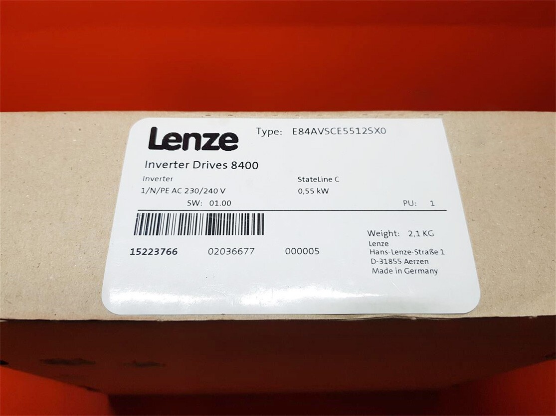 1PC Lenze E84AVSCE5512SX0 inverter E84AVSCE5512SX0 New Expedited Shipping