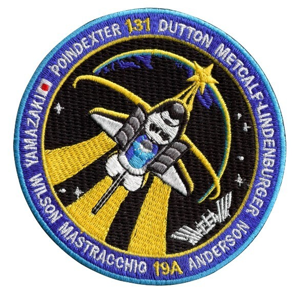 Dottie Metcalf-Lindenburger NASA Astronaut STS-131 Shuttle Discovery Patch