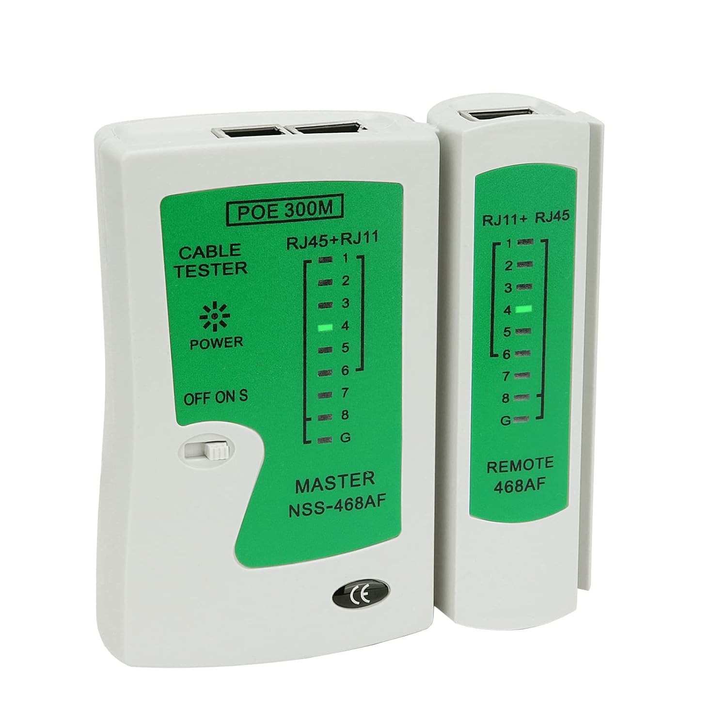 High-Performance Ethernet Tester with Mini Stripper – Quick Continuity Check