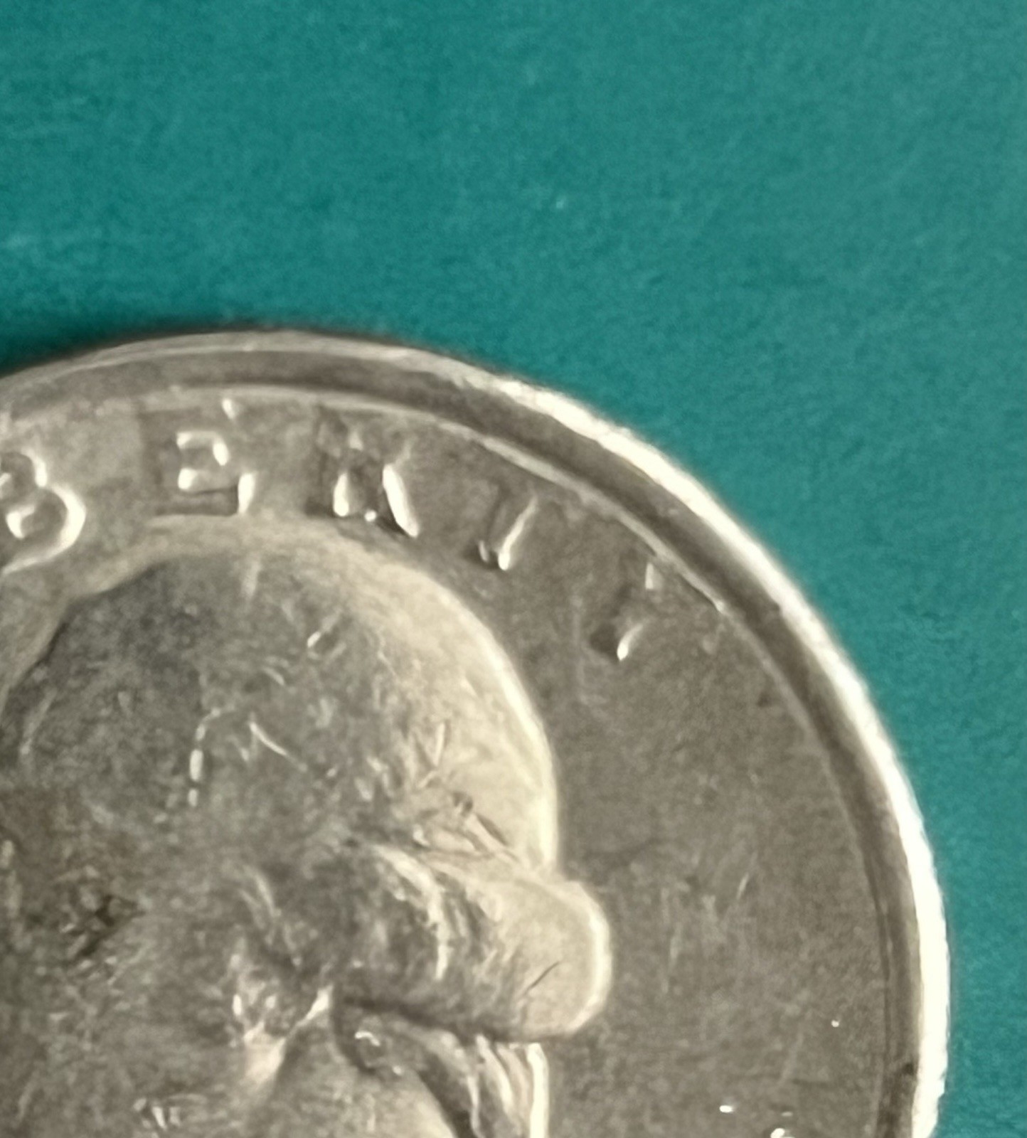 1985 P Washington Quarter