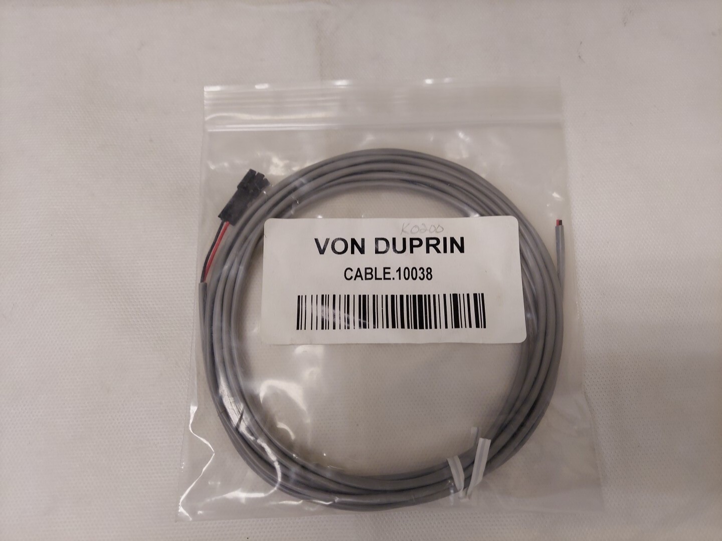 Von Duprin Electronic Lock Assembly Wire Harness Cable - Cable.10038 *NOS*
