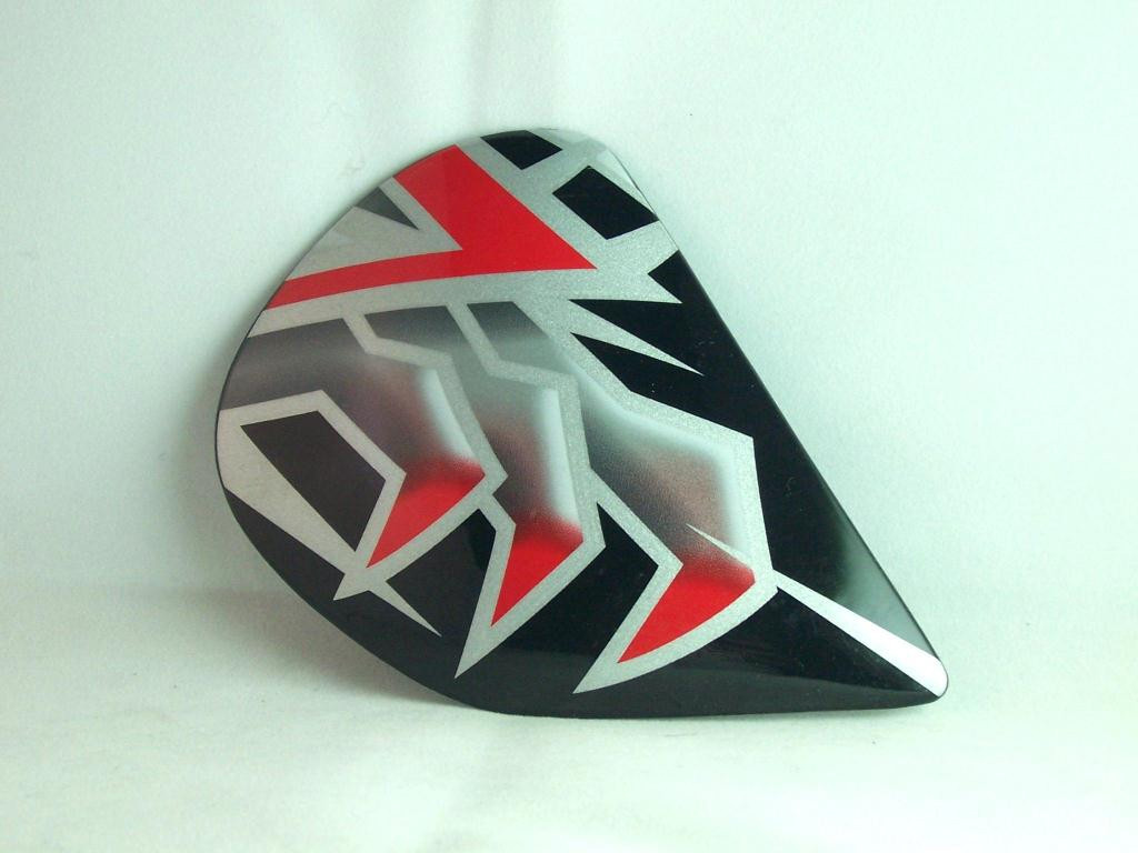 Arai Helmets RX-7 Corsair RIGHT Side Pods Shield Visor Covers Holders BLEM Parts