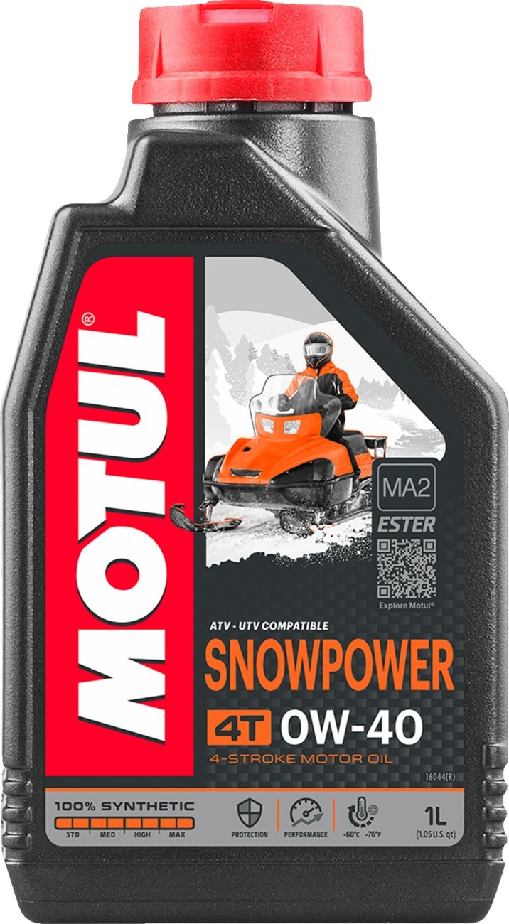 Motul Snowpower 4T Engine Oil | 0W-40 | 1L (105891)
