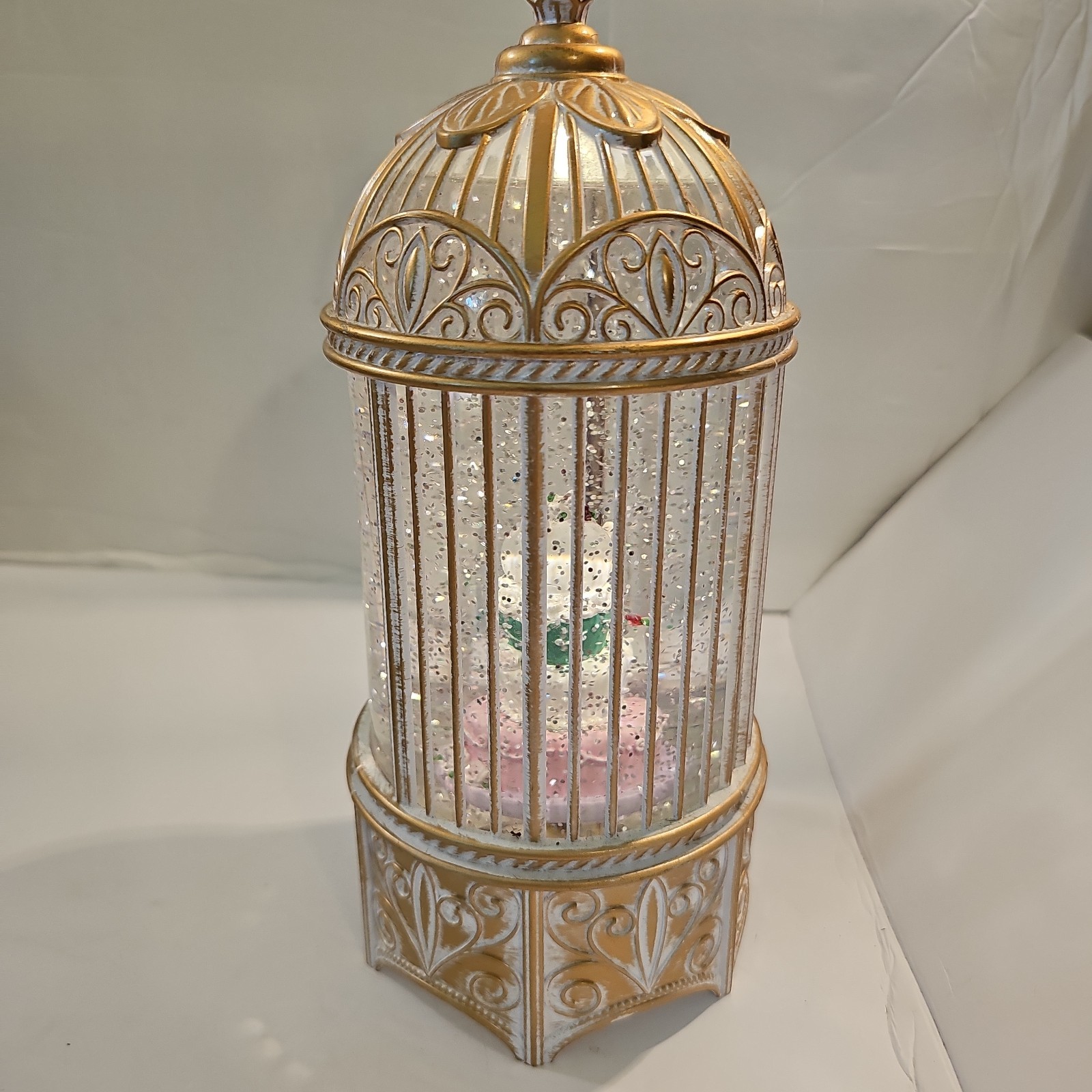 Glitter Globe Tea Party With Lights