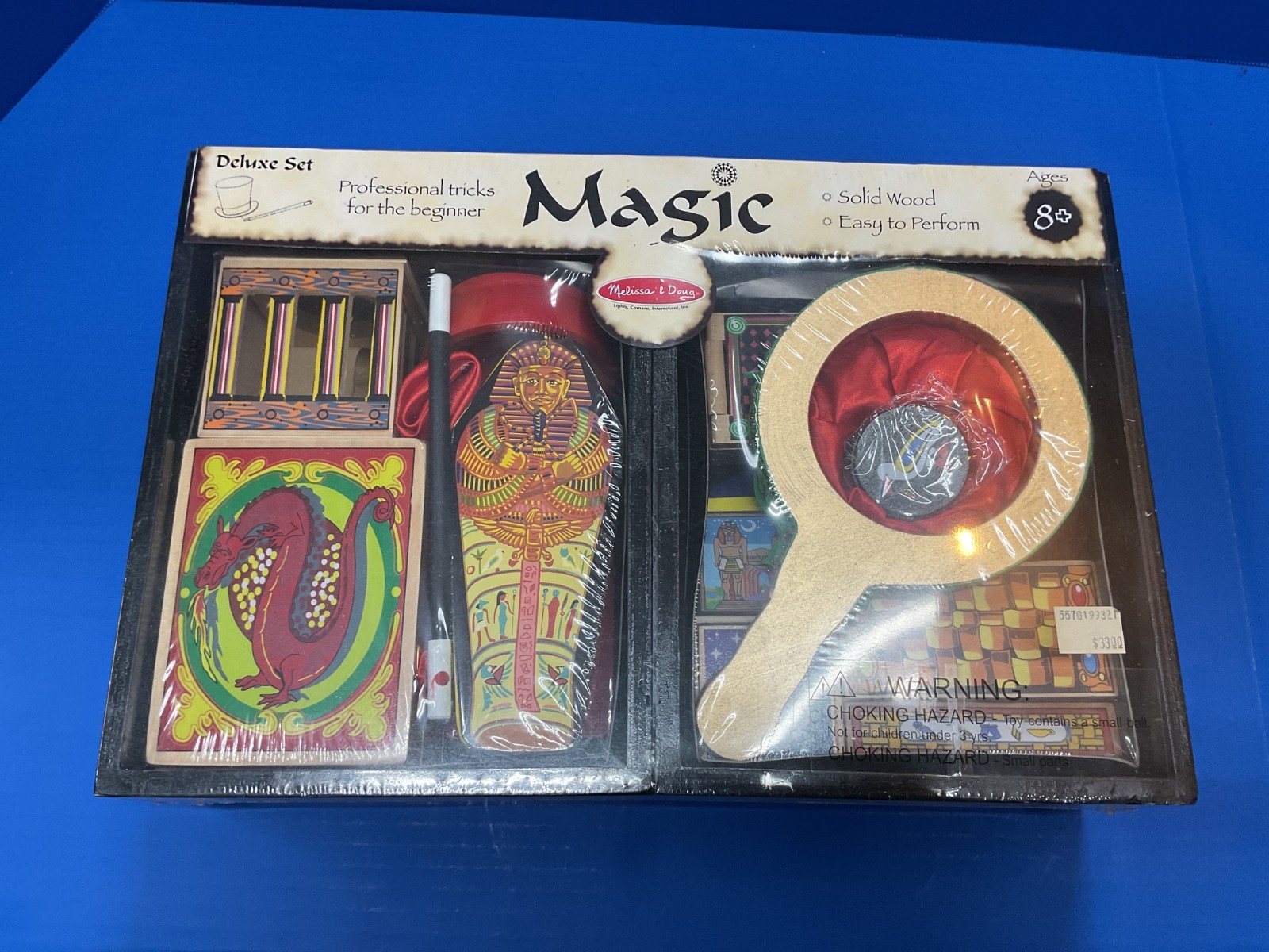 deluxe set professional tricks for the beginner magic set sealed new