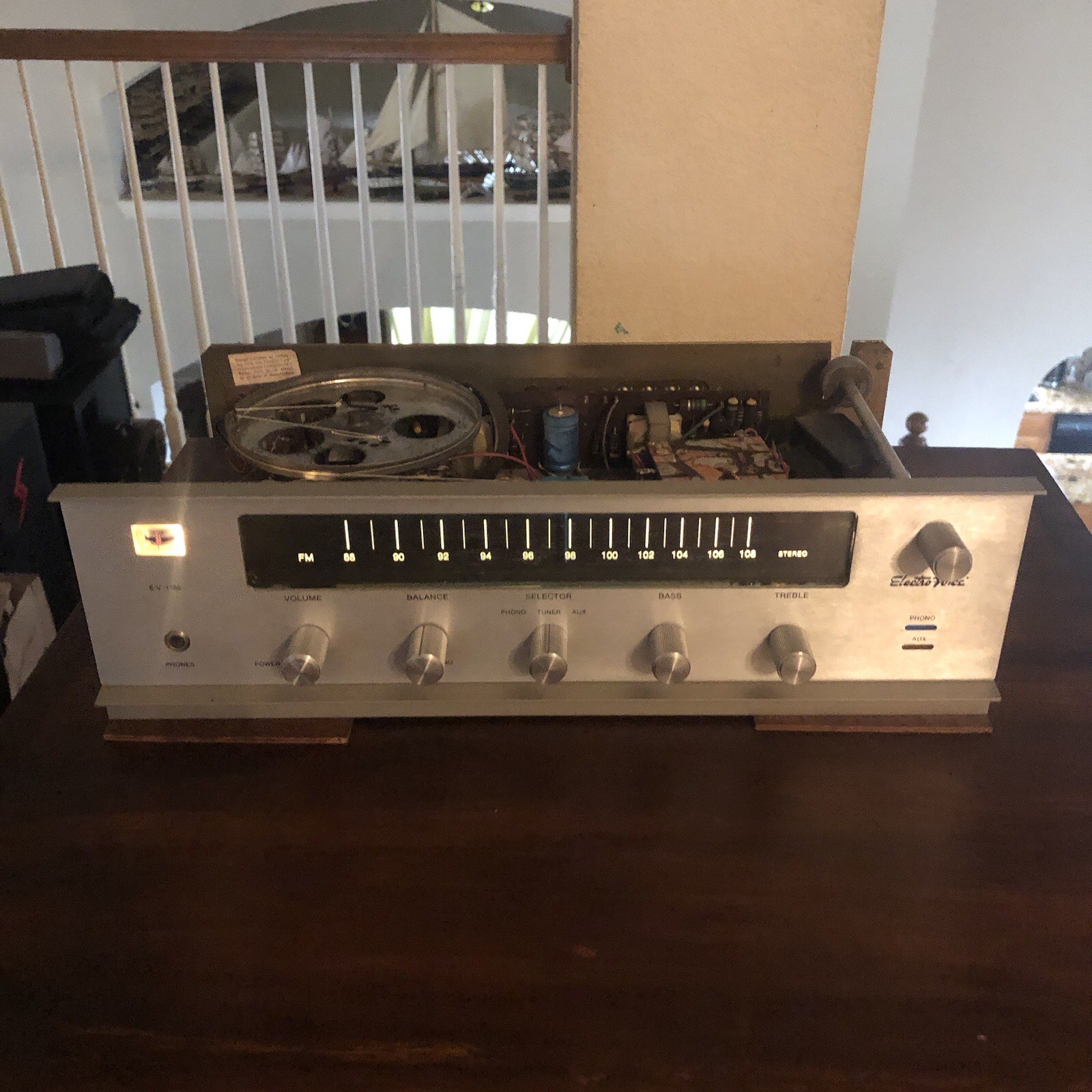 Vintage Electro Voice E-V 1180 FM Stereo Receiver Amplifier. For Part