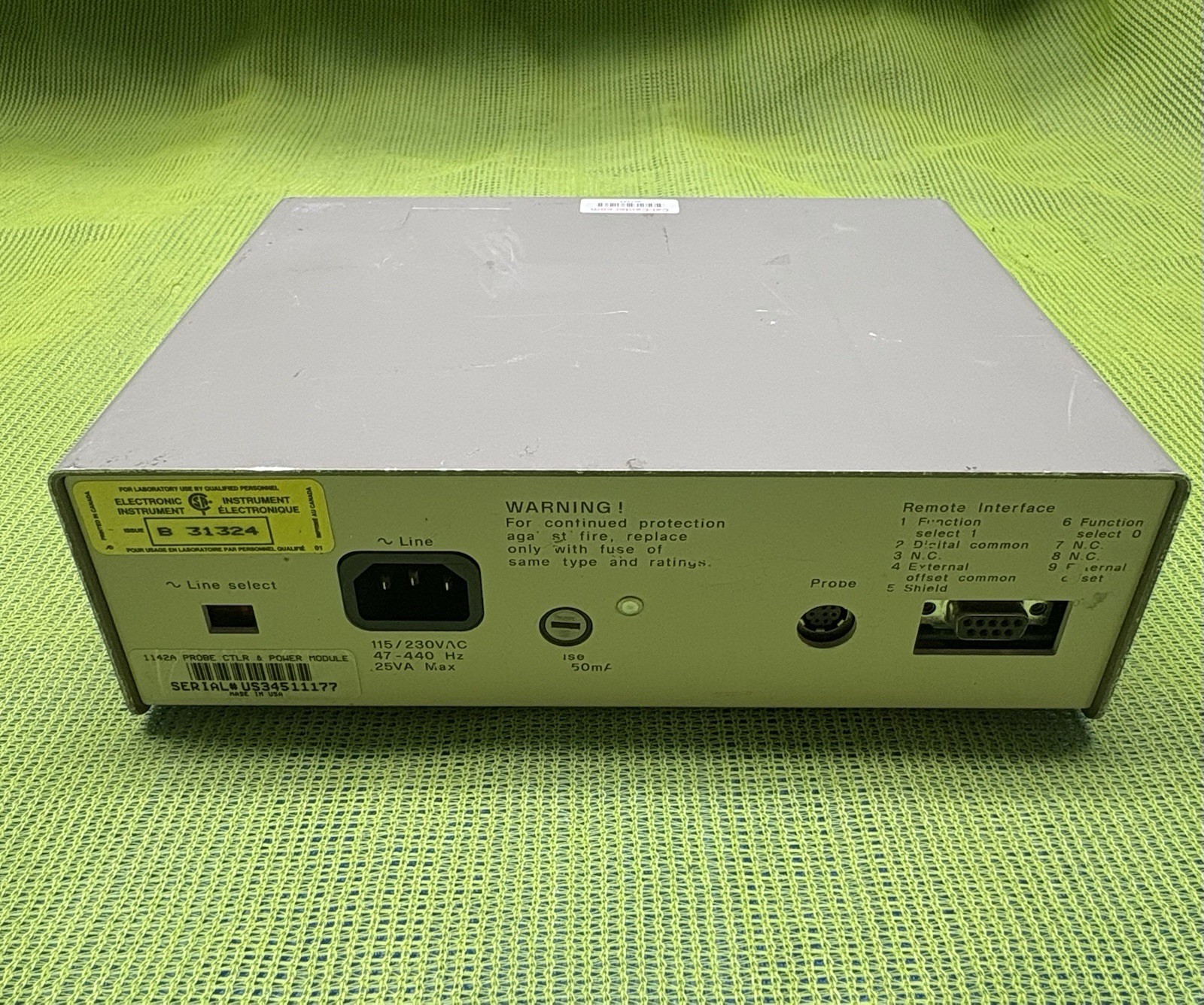 Hewlett Packard 1142A PROBE CONTROL AND POWER MODULE HP