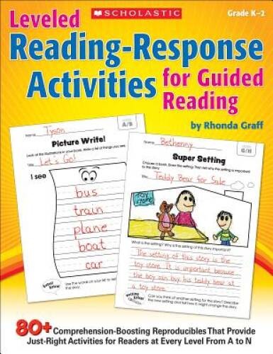 Leveled Reading-Response Activities for Guided Reading: 80+ Comprehe - VERY GOOD