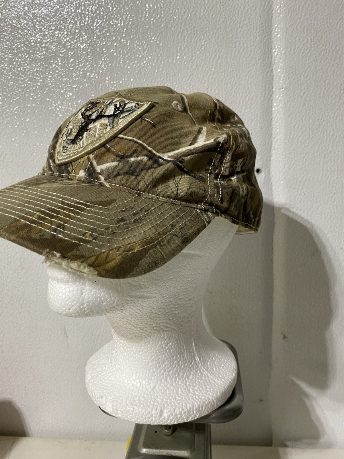 Realtree Scent Blocker distressed camo OSFM cap hat NEW