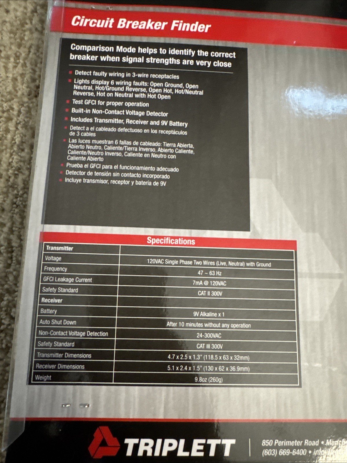 Triplett CBF200 Circuit Breaker Finder