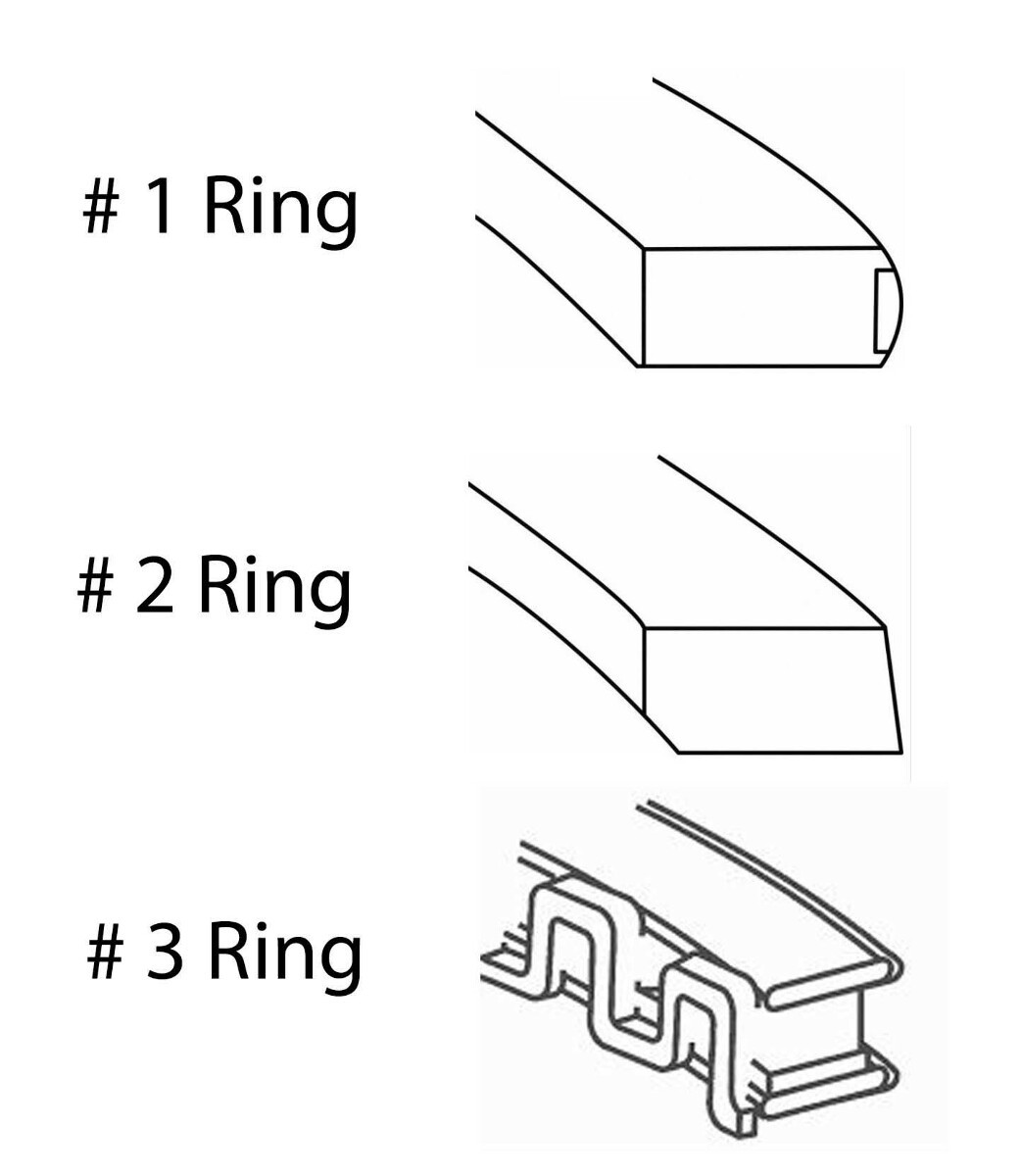 EngineTech Piston Ring Set for 1 Engine .50mm .020in Oversize .50mm .020in Overs