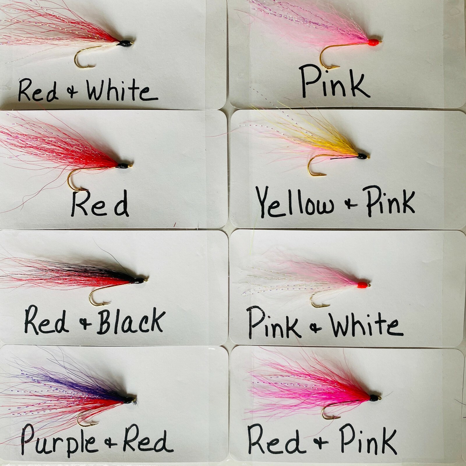 Walleye & White Bass Hand Tied Fishing Flies **PREMIUM QUALITY** Lot of 25