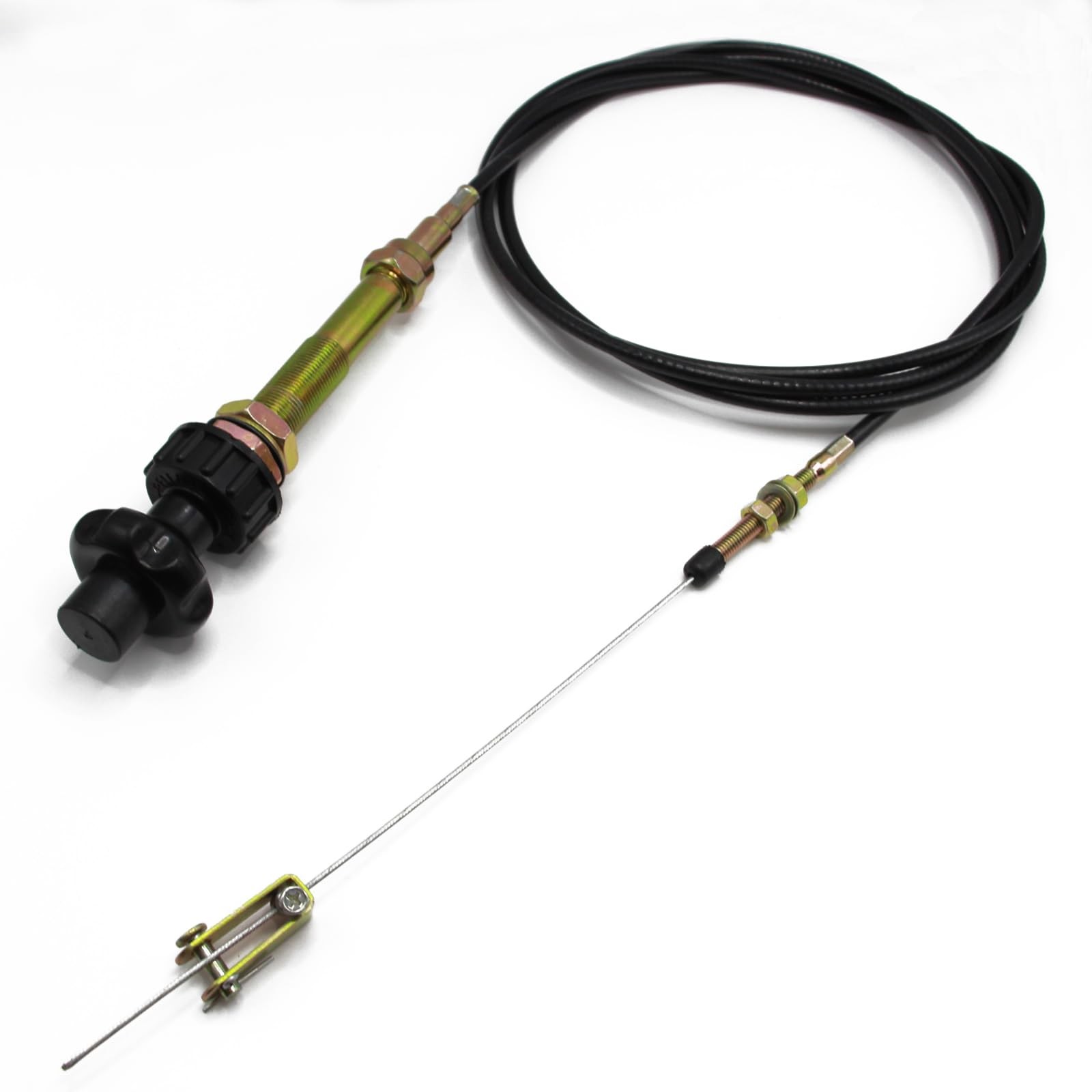 10FT Vernier Adjustable Lock Cable VCGTX10, Heavy Duty Vernier Locking Thrott...