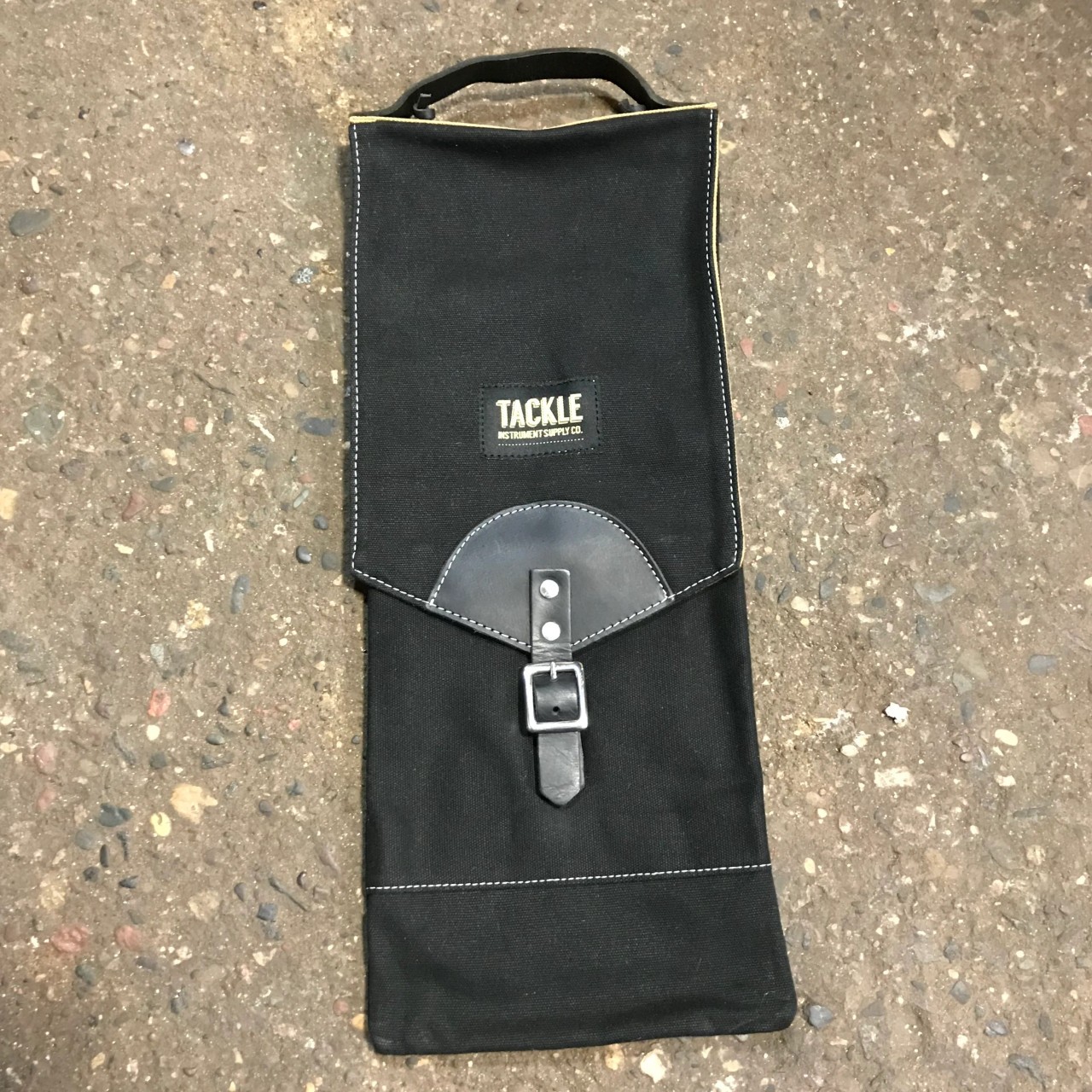 Tackle Waxed Canvas Compact Stick Case - Black