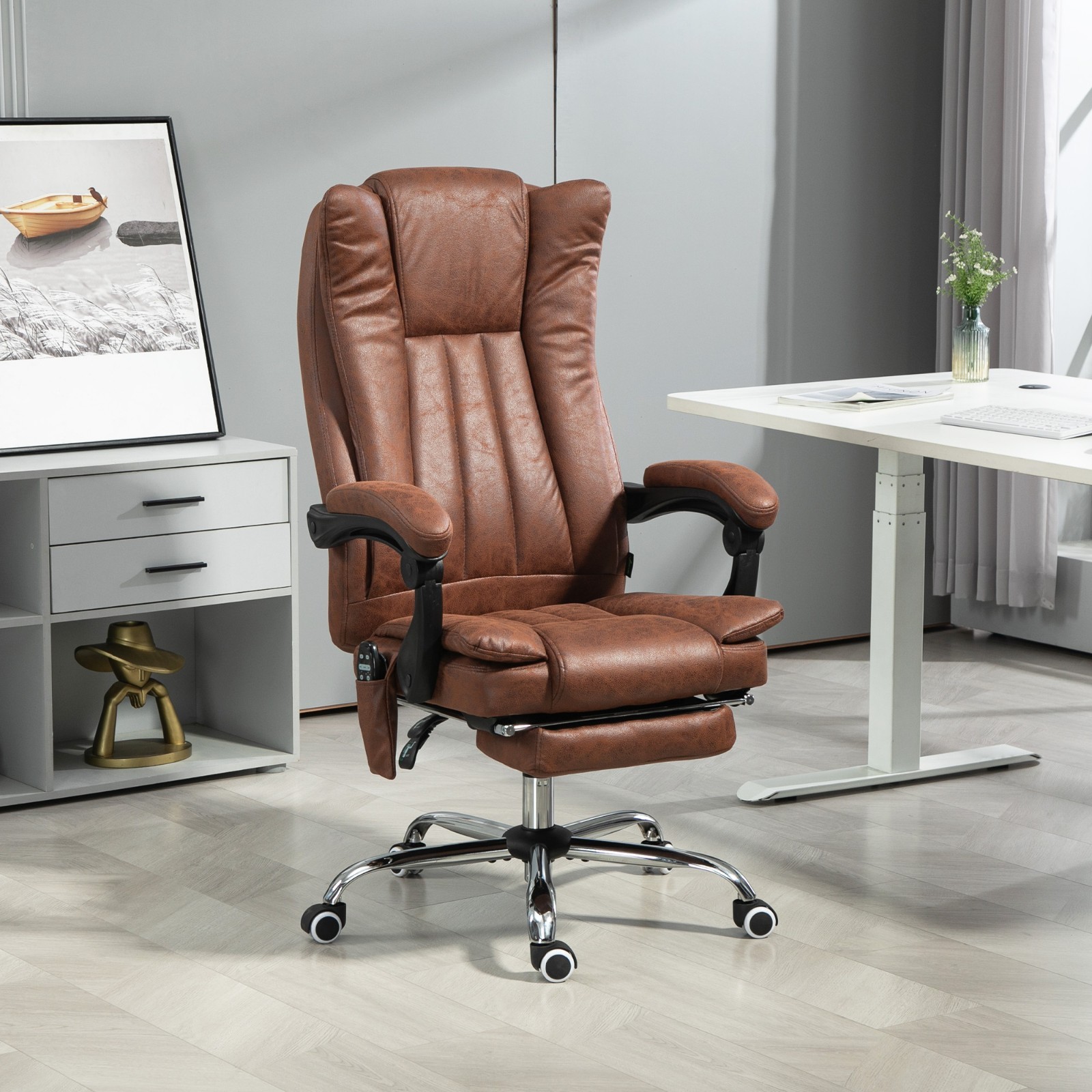 ❄️FREE SHIPPING!❄️Office/Massage/Reclining Chair w/Wheels, Thick Padding, & More