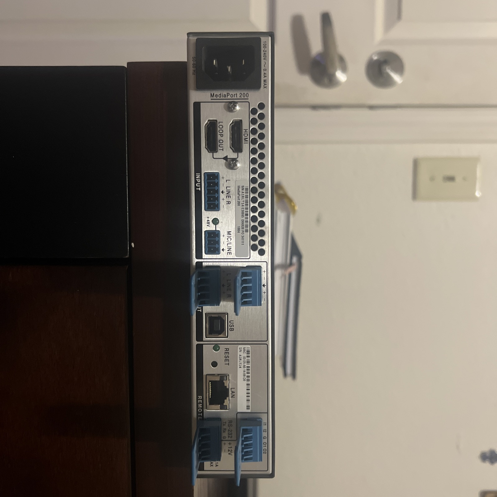 Extron MediaPort 200 HDMI/Audio to USB Scaling Bridge Module