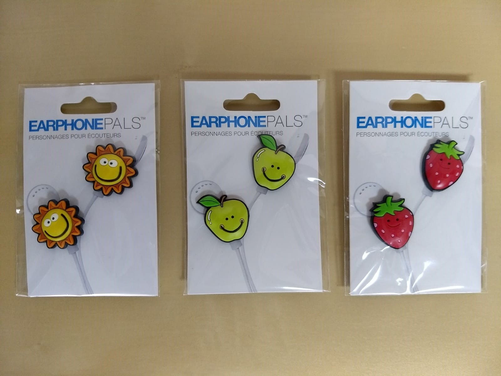 Earphone Character Clip Ornament Headphones Earbuds Accessories (2 pcs)