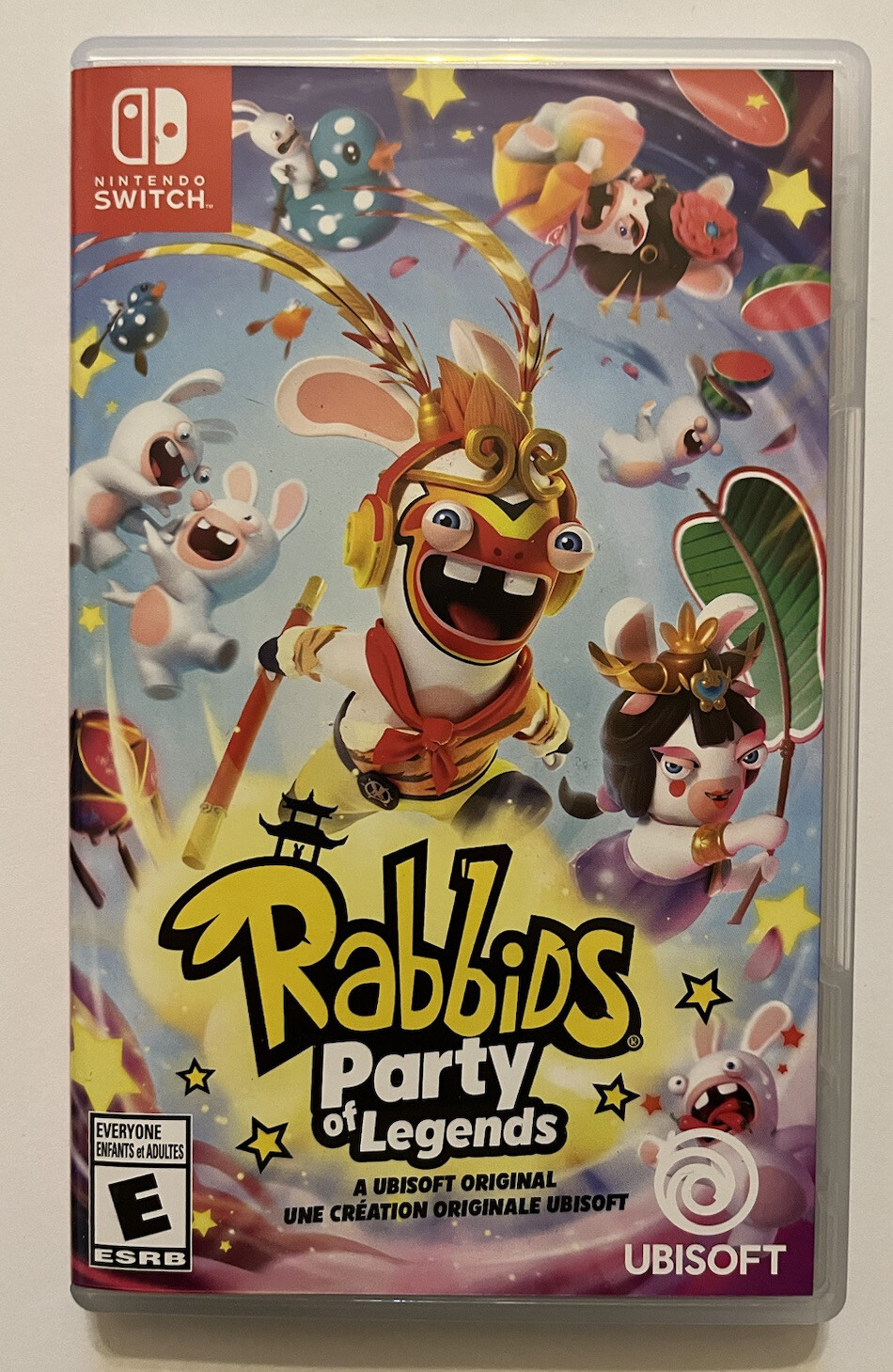Nintendo Switch Rabbids Party of Legends CASE ONLY - NO GAME