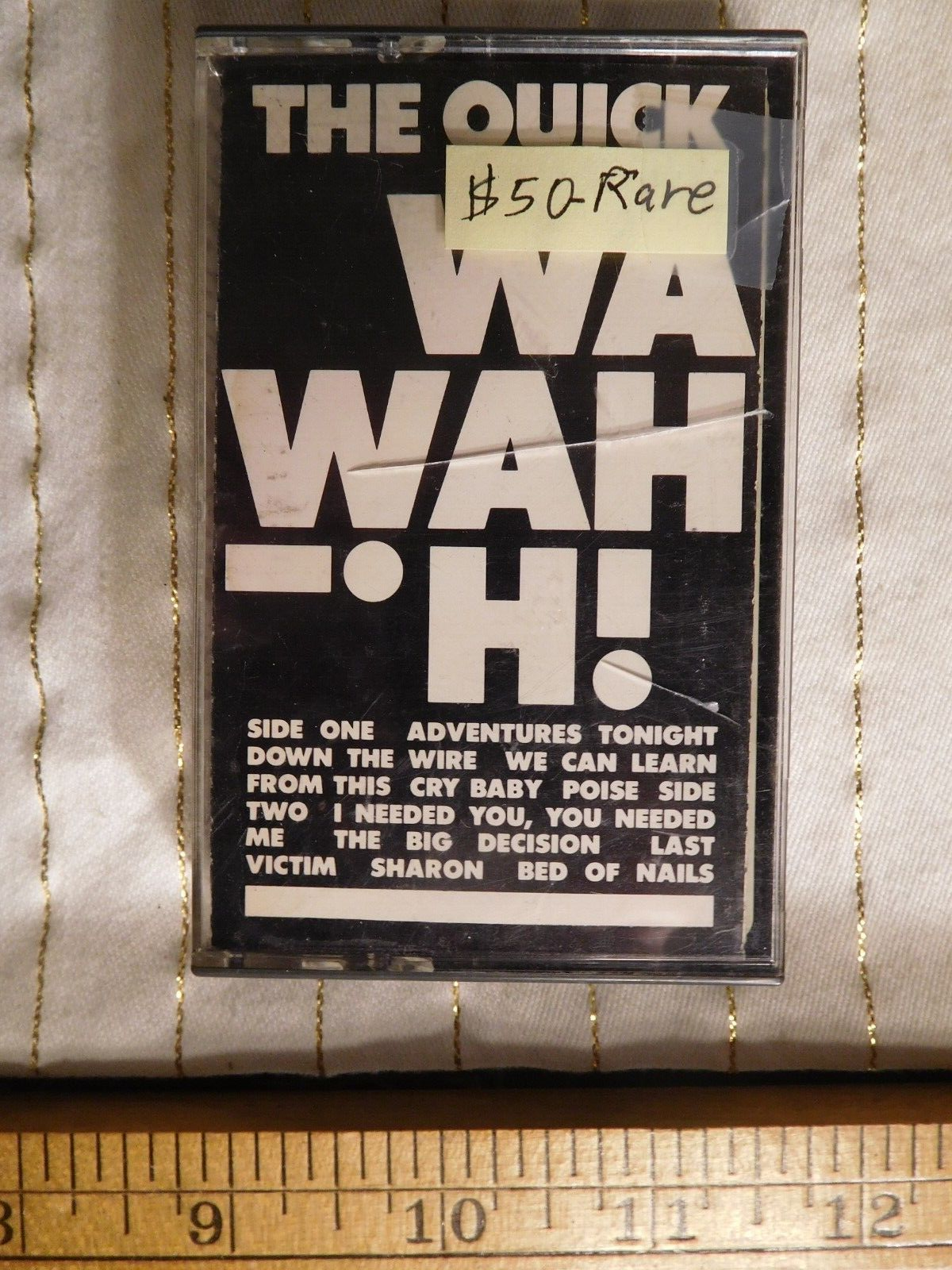 Rare Vintage Cassette The Quick Wah Wah