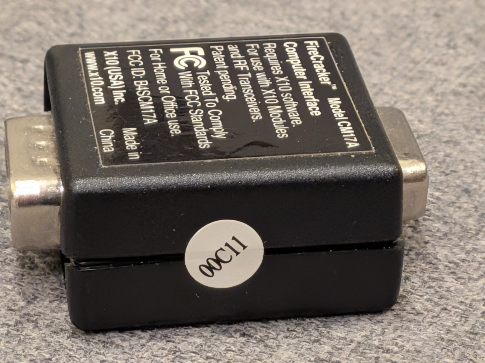 X-10 Powerhouse FireCracker Computer Interface Model CM17A BRAND NEW X10