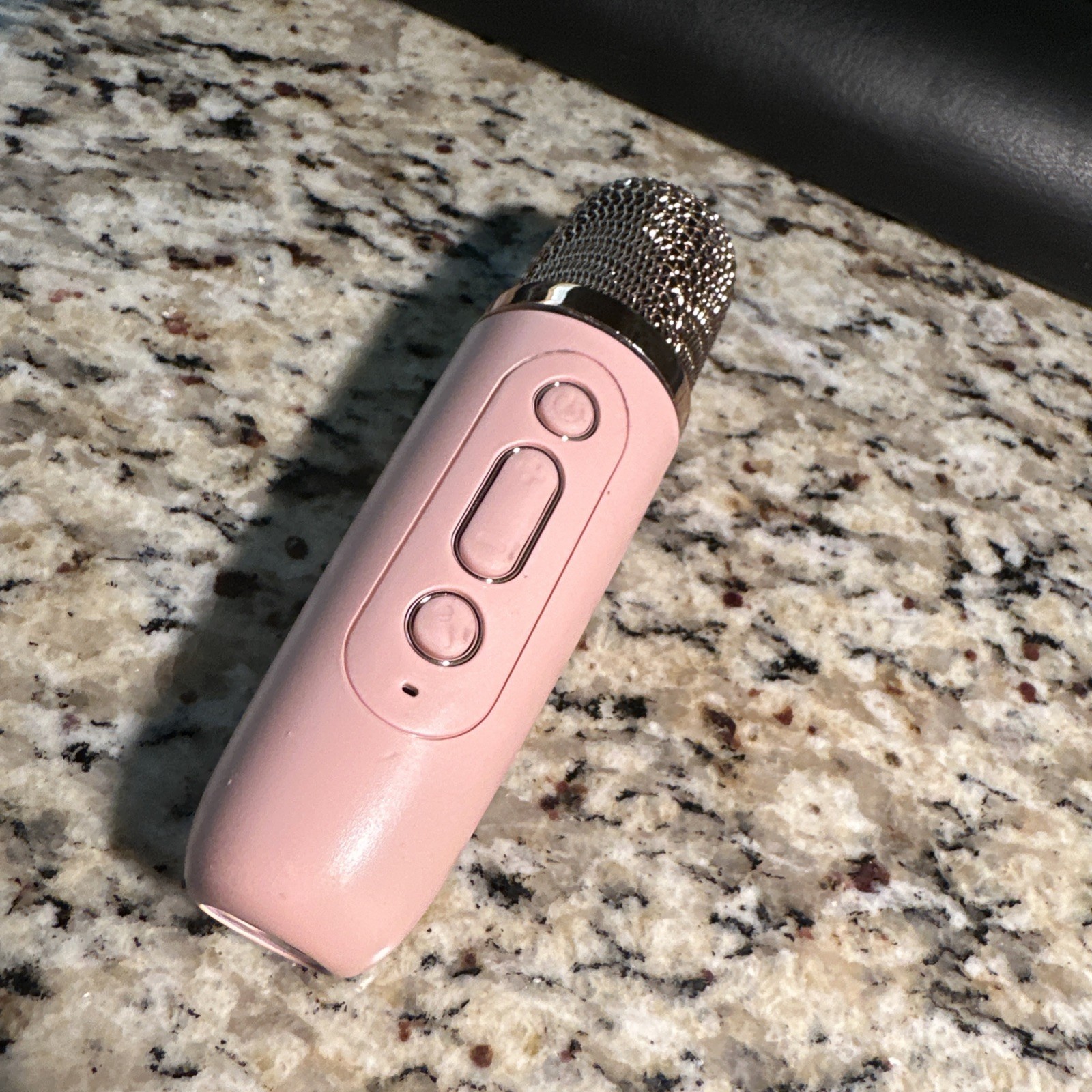 Wireless Replacement for Mini Karaoke Machine Portable Bluetooth No Charger Pink