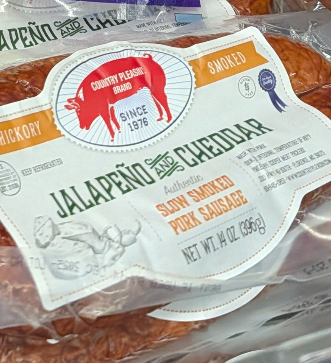 Country Pleasin' Jalapeno Cheddar Sausage 14 Oz (4 Pack)