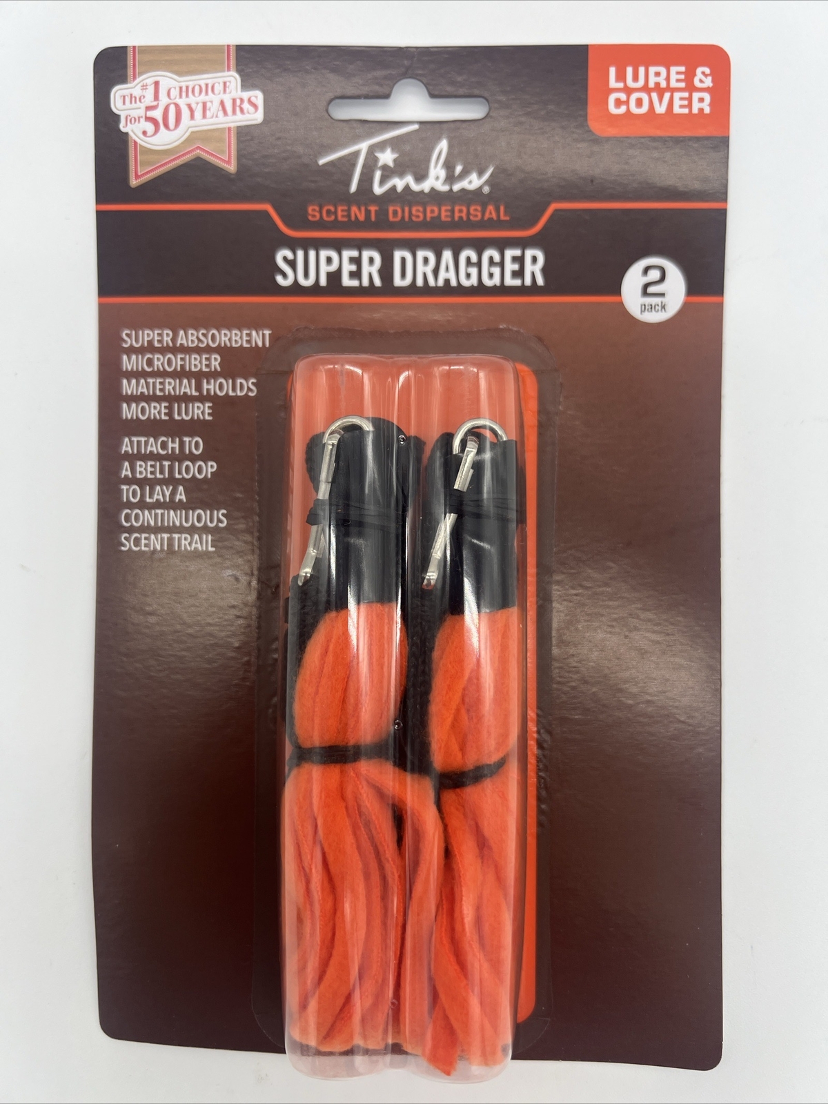 NEW Tinks Super Daggers Lure & Cover Deer Trail 2-PK W5955 FreeS&H