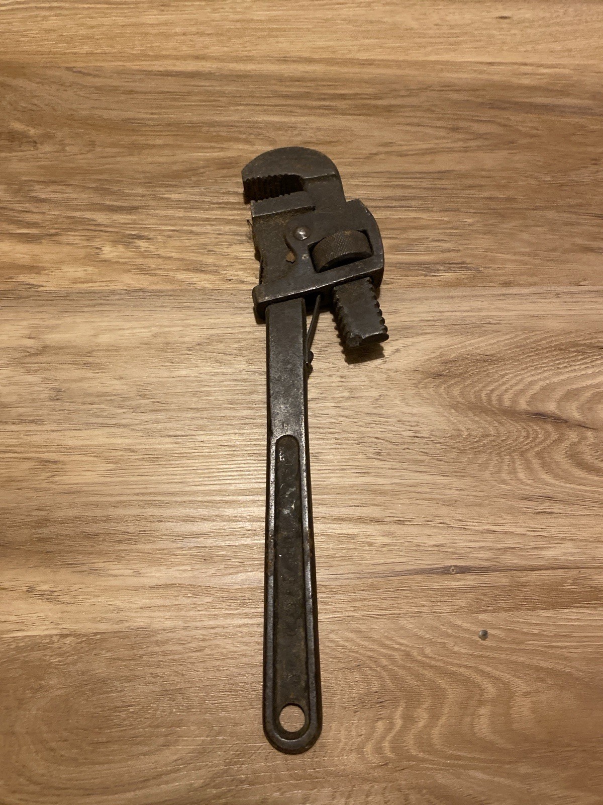 Vintage Idol Steel 14” Pipe Wrench Adjustable Plumbing Tool