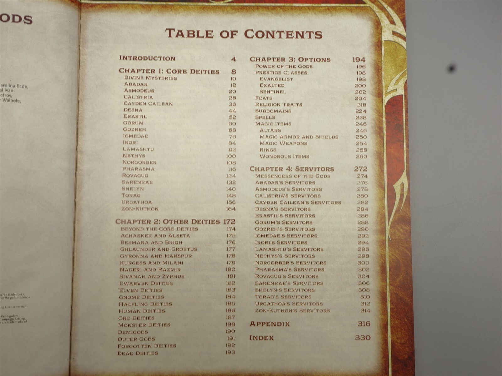 Pathfinder: Campaign Setting - Inner Sea Gods (Paizo)