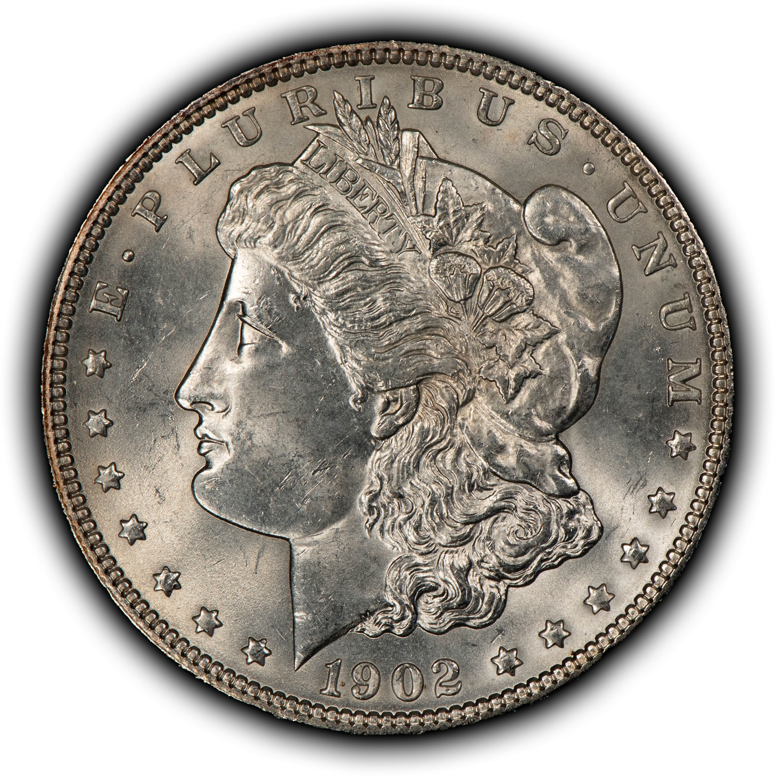 1902 $1 Morgan Silver Dollar - UNC Semi Key Date - SKU-D7881
