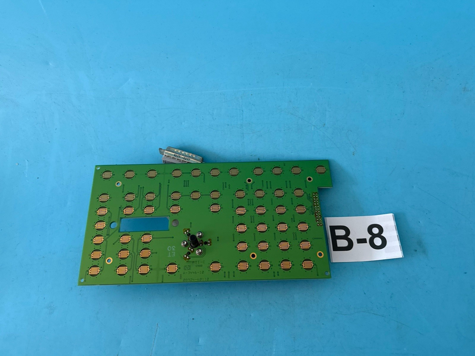 HP 08924-60110 Keypad PCB Control Panel w/ Ribbon Cable – Original HP