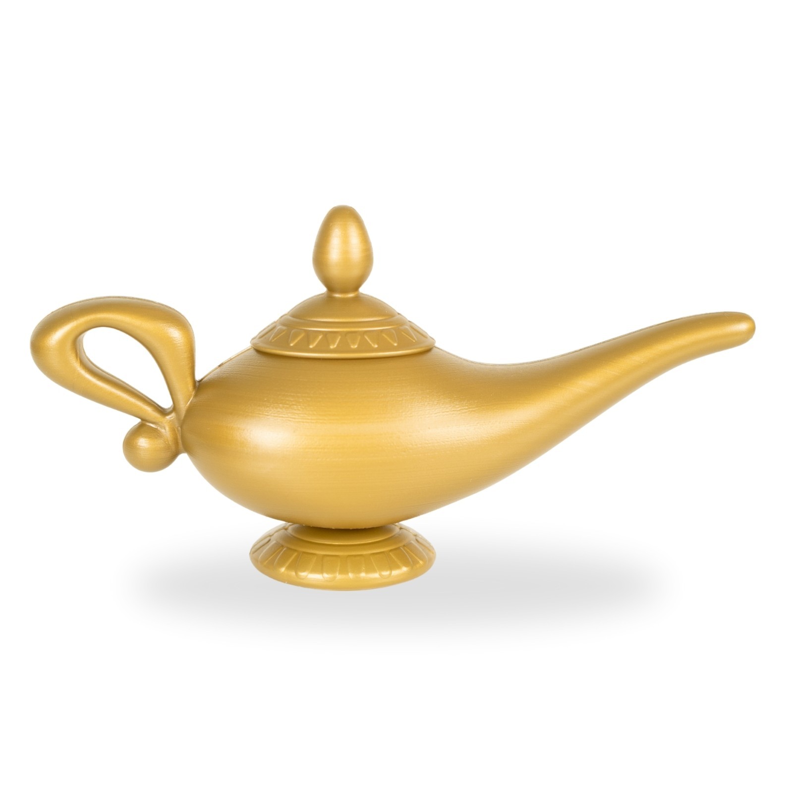 Aladdin Genie Magic Lamp Prop Gold Display Collectible Toy Replica