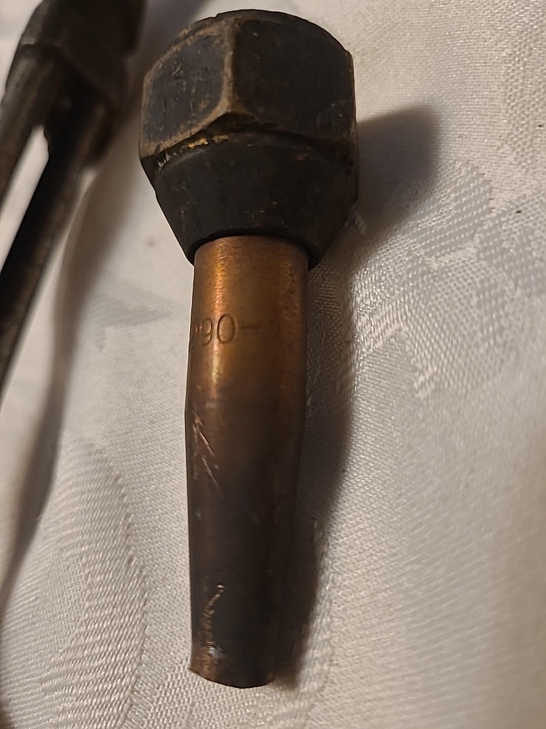 Vintage Cutting Torch Head and Tip Cutting Tool Attachment #442C