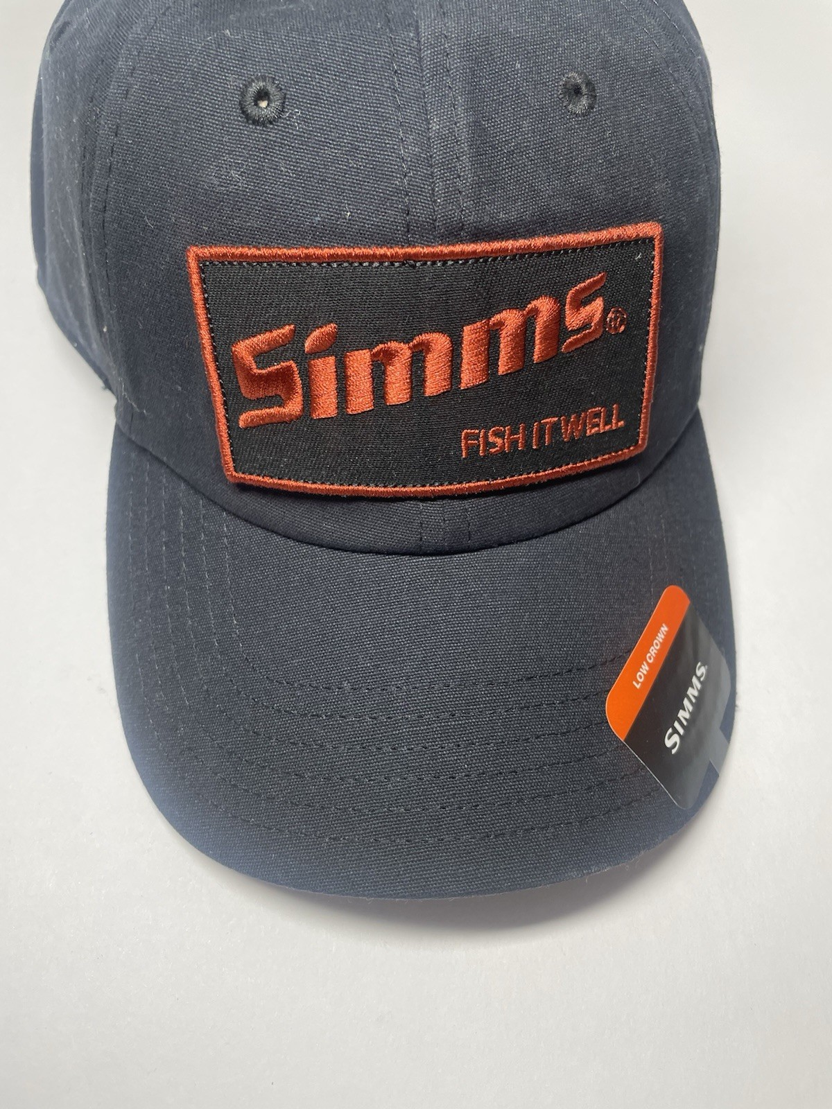 Simms Fish It Well Adjustable Low Crown Cap Black OSFM