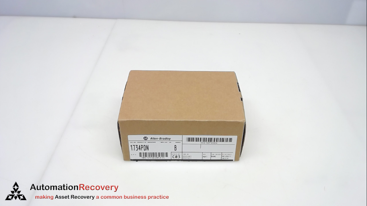 ALLEN BRADLEY 1734-PDN, SERIES B, INTERFACE MODULE, 120/240 VAC, NEW #244860
