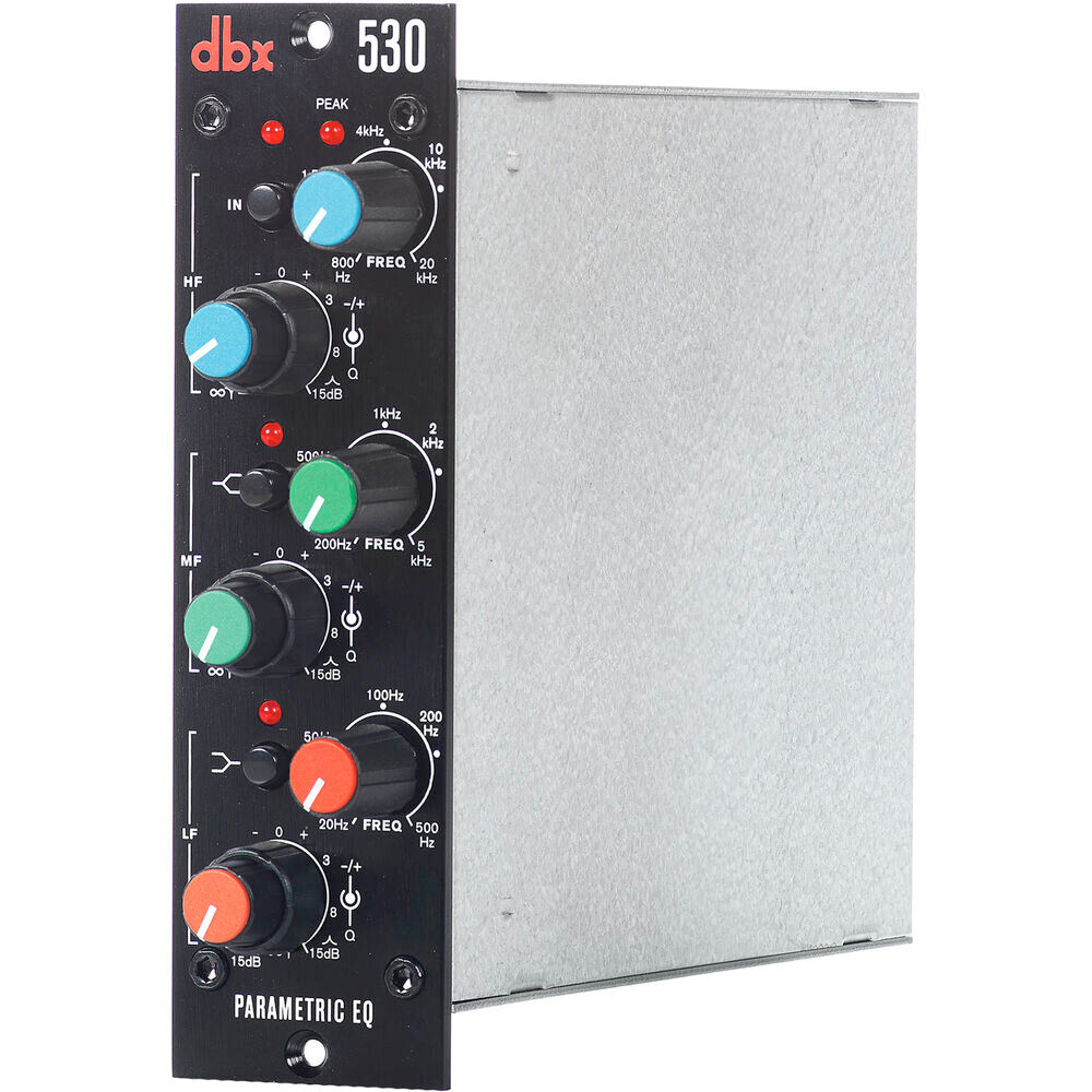 New dbx 530 500 Series Parametric Equalizer w/ Switchable Curves Auth Dealer!