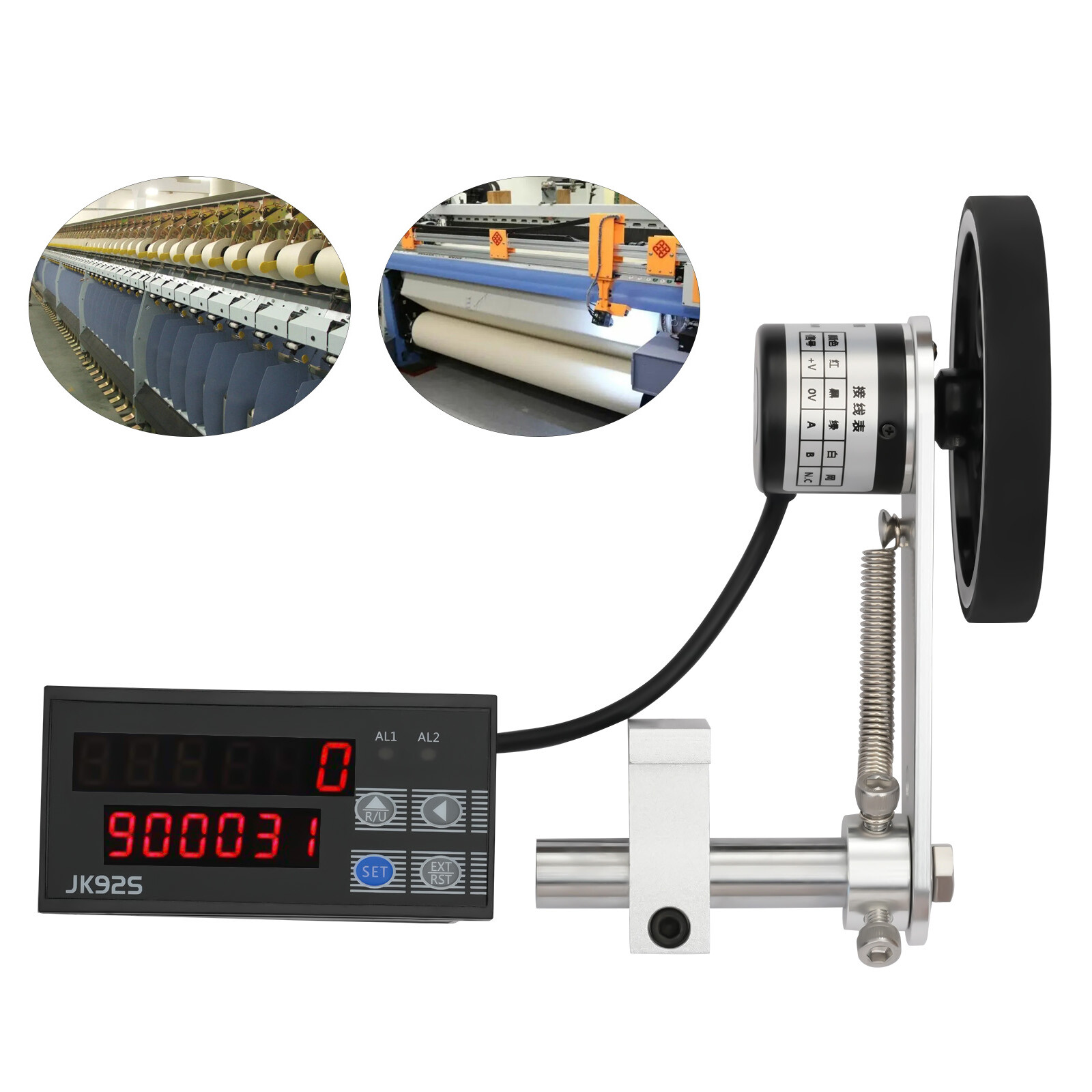 Digital Length Meter Counter with Control Function 0-999999,Digital Display