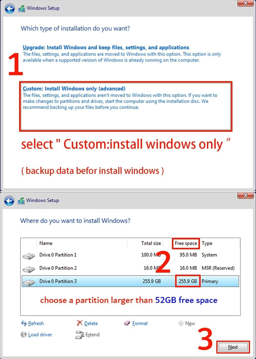 64GB USB Drive for Windows Repair and Recovery with Installation Tutorial