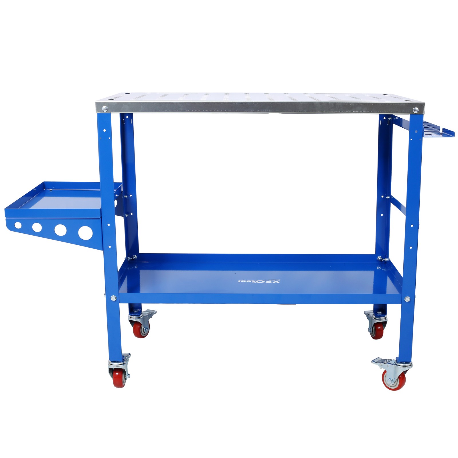 Foldable Steel Welding Table Adjustable Angle & Height 1200lbs Capacity 36"x18"