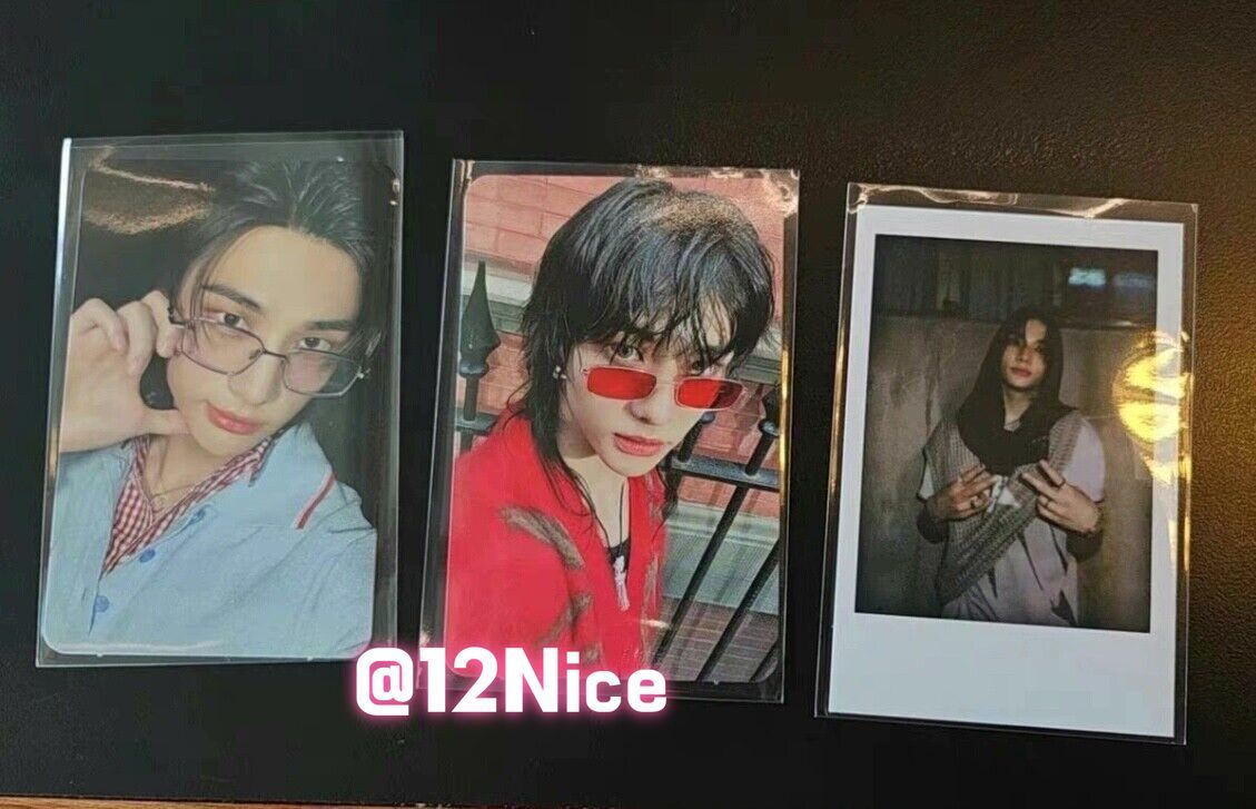 ON HAND-Stray Kids Hyunjin ATE Soundwave Lucky Draw Official Photo card Polaroid