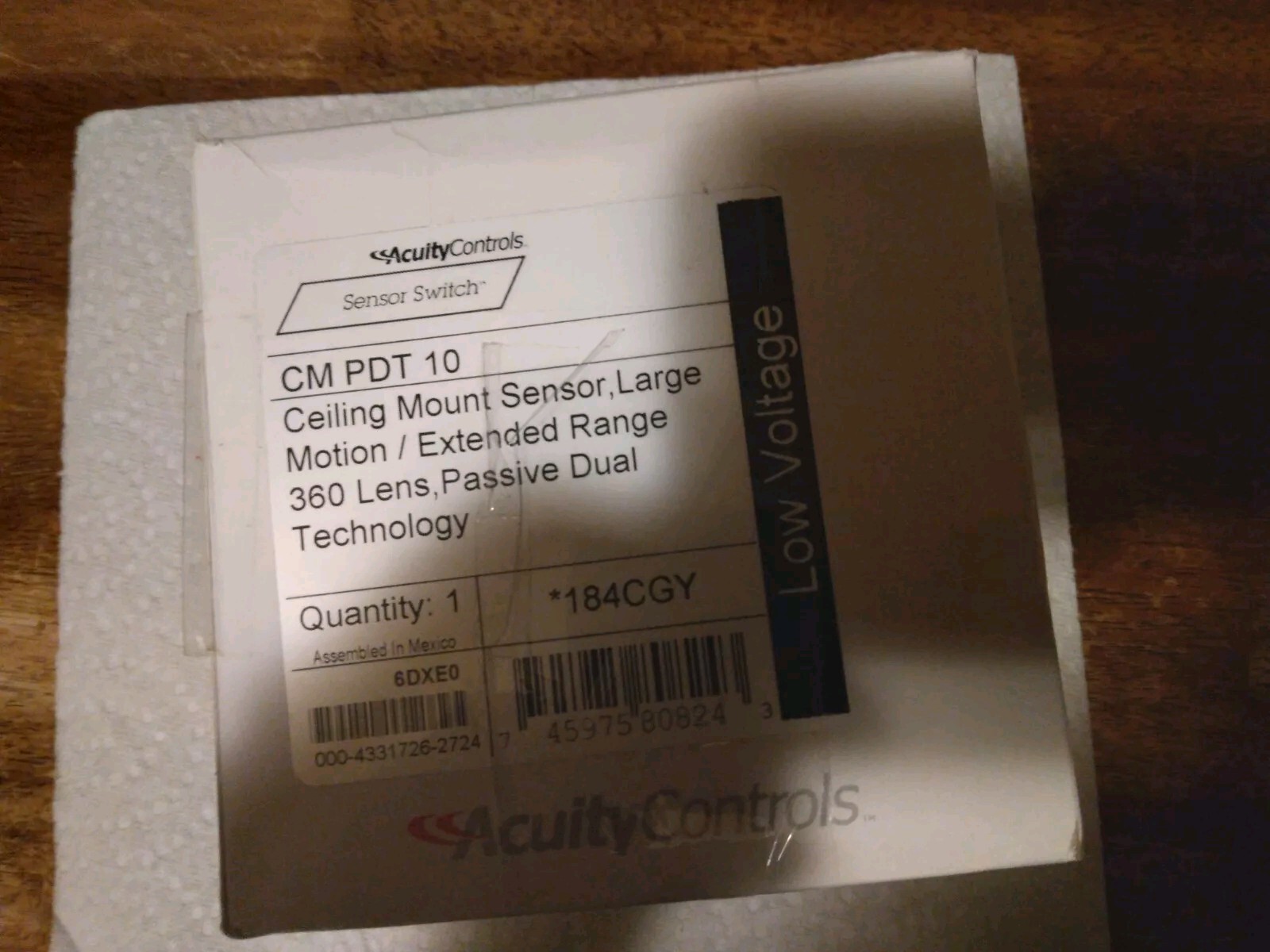 Sensor Switch . 2 Pack.Cmpdt 10 Ceiling Mount Fixture . 2 Pack Lot.